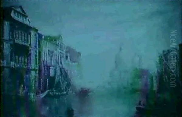 Venice Oil Painting by Harrison Bird Brown