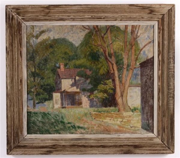 Vermont Cottage Oil Painting by Horace Brown