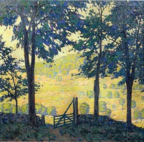 The Pasture Gate Oil Painting by Horace Brown