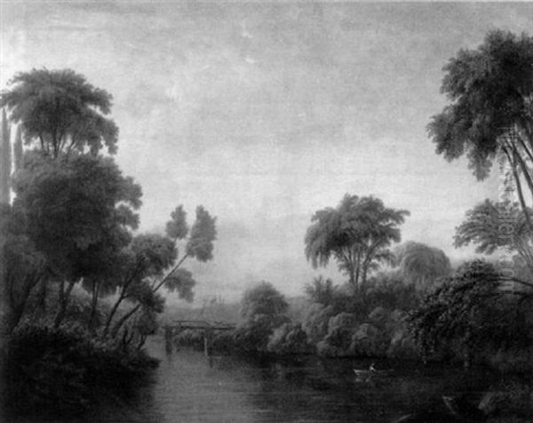 View Of Mohawk, Near Utica by Mannevillette Elihu Dearing Brown