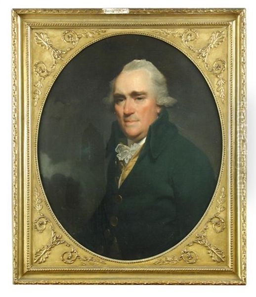 Portrait Of Sir Edward Astley, 4th Bt. (1729-1802) Of Melton Constable Hall, Norfolk Oil Painting by Mather Brown