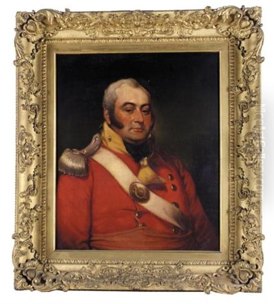 Portrait Of George Fermor, 3rd Earl Of Pomfret Oil Painting by Mather Brown