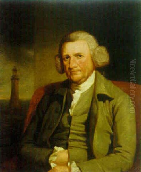 Portrait Of John Smeaton Oil Painting by Mather Brown