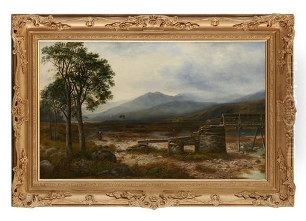 Bridge Over A Highland Stream by William Beattie Brown