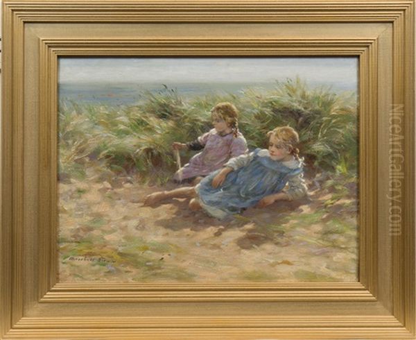 Summer Days In The Dunes Oil Painting by William Marshall Brown