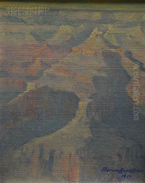 Grand Canyon Oil Painting by Marion Boyd Allen