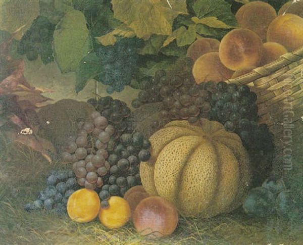 Fruits Of Autumn Oil Painting by William Mason Brown