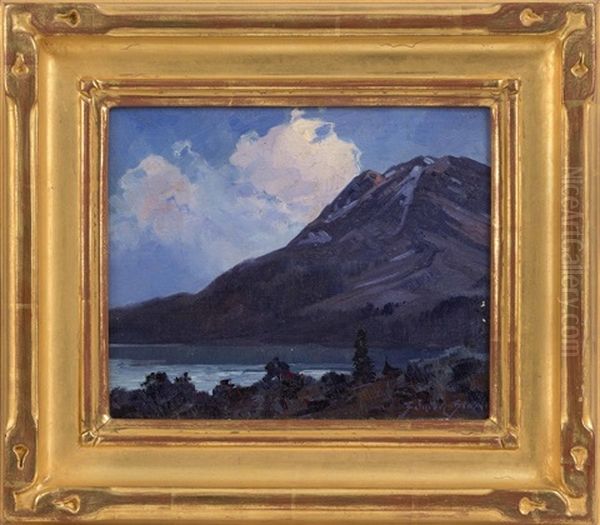 Afternoon, Sawback Lake Oil Painting by Belmore Browne