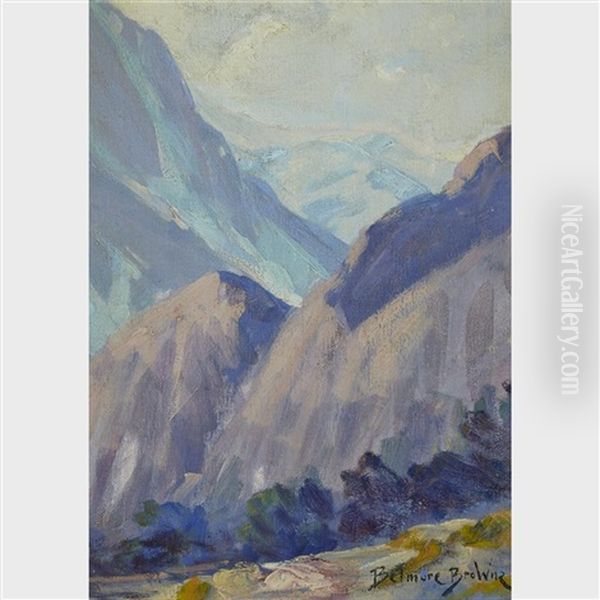 Mountain Vista Oil Painting by Belmore Browne