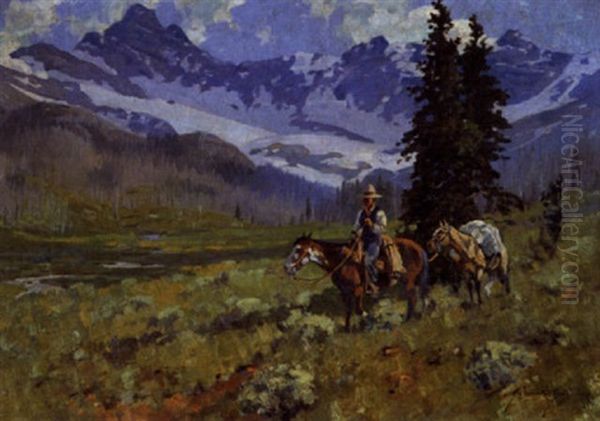 The Forest Ranger Oil Painting by Belmore Browne