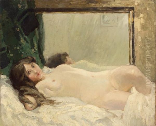 Nude by George Elmer Browne