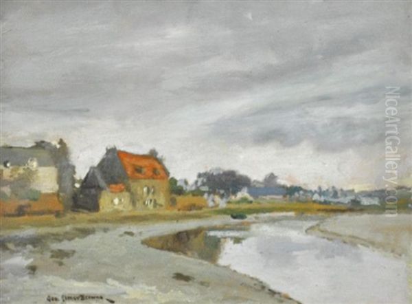 Cape Cod Oil Painting by George Elmer Browne