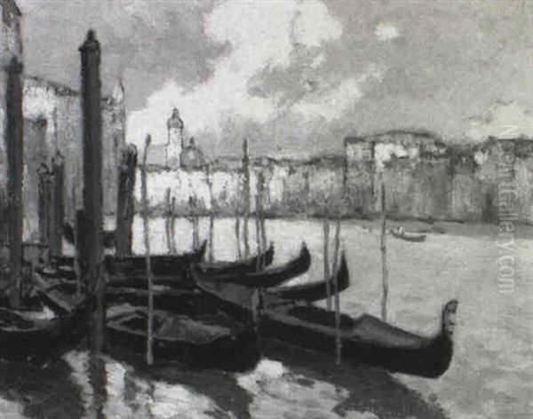 Venice Oil Painting by George Elmer Browne