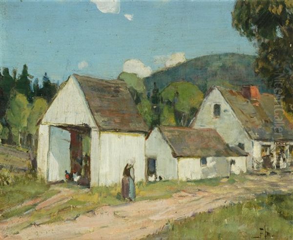 Kazabazua, Quebec Oil Painting by Peleg Franklin Brownell