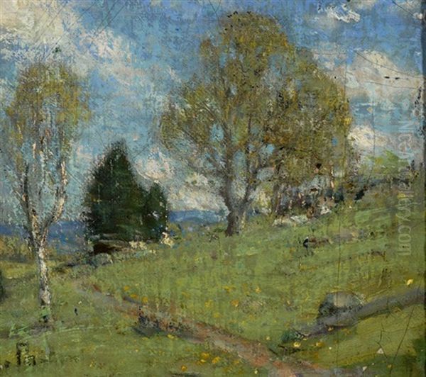 Sunny Day, Gatineau Hills Oil Painting by Peleg Franklin Brownell