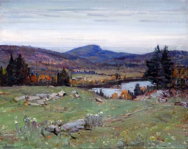 Valley Of The Gatineau Oil Painting by Peleg Franklin Brownell