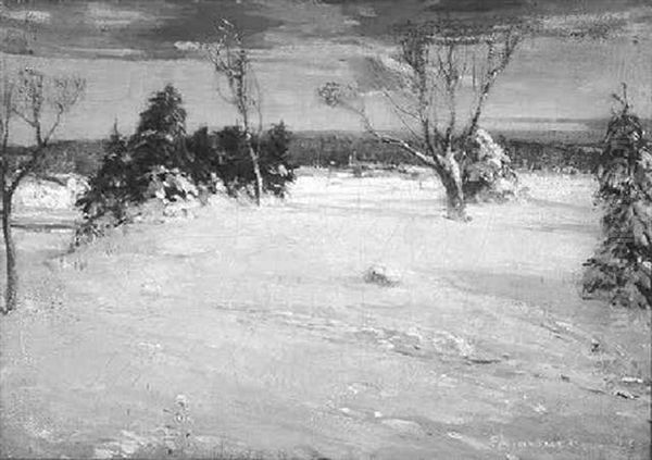 Afternoon Glow, Winter by Peleg Franklin Brownell