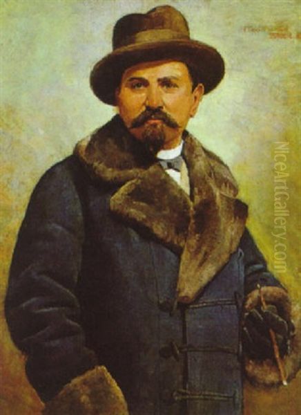 Portrait Eines Herren Oil Painting by Vaclav Brozik