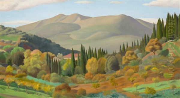 Mt. Morello Oil Painting by Edward Bruce