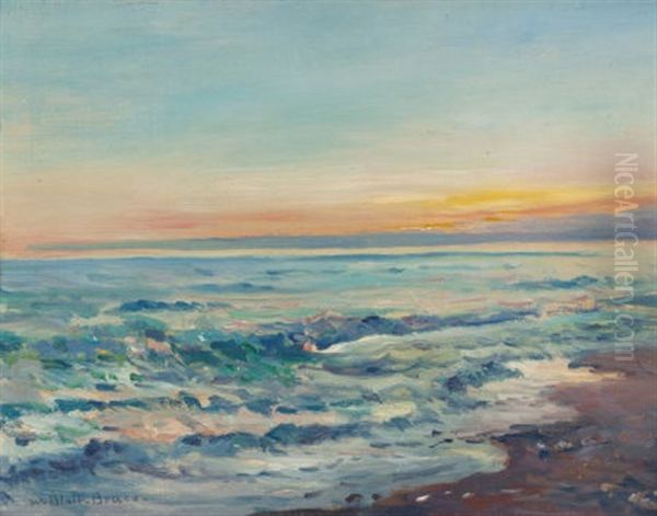 Coastal View Oil Painting by William Blair Bruce