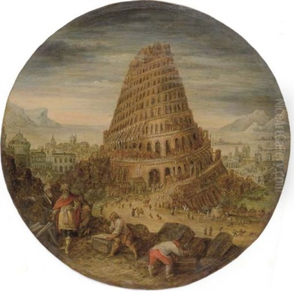 Torre Di Babele Oil Painting by Pieter Bruegel the Elder