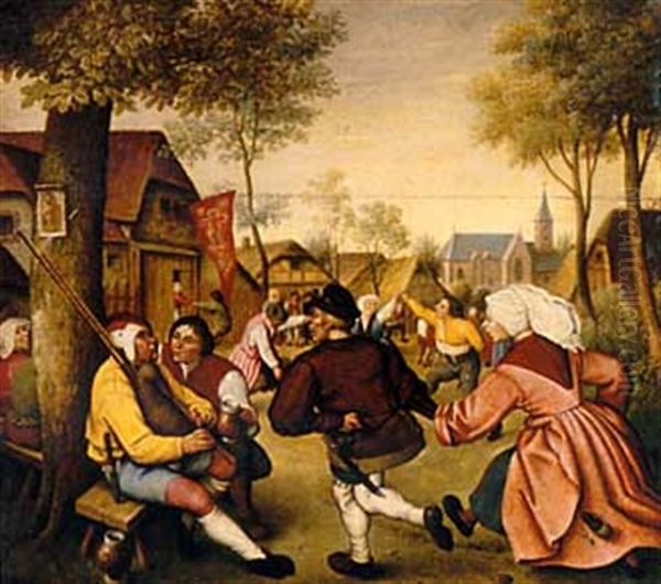 The Wedding Dance Oil Painting by Pieter Bruegel the Elder