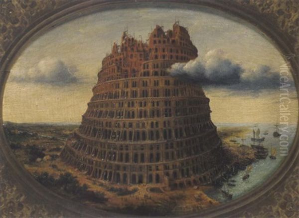 Der Turmbau Zu Babel Oil Painting by Pieter Bruegel the Elder