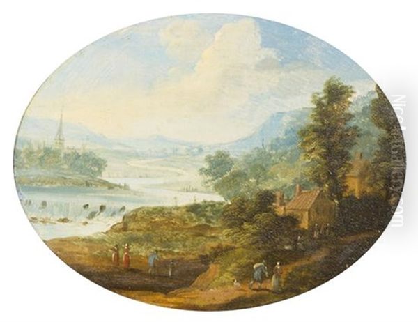 A Pastoral Landscape by Jan Brueghel the Elder