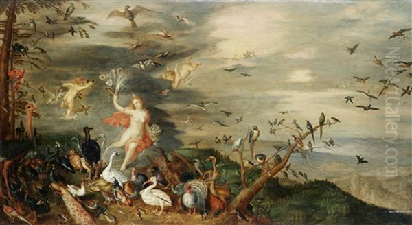 An Allegory Of Air Oil Painting by Jan Brueghel the Elder