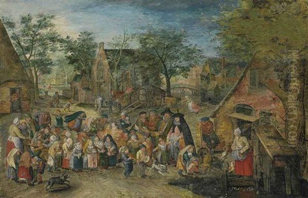 The Whitsun Bride Oil Painting by Jan Brueghel the Elder