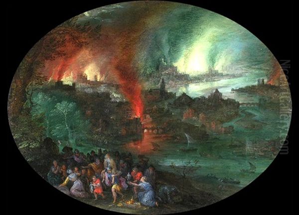 Aeneas Und Anchises Oil Painting by Jan Brueghel the Elder