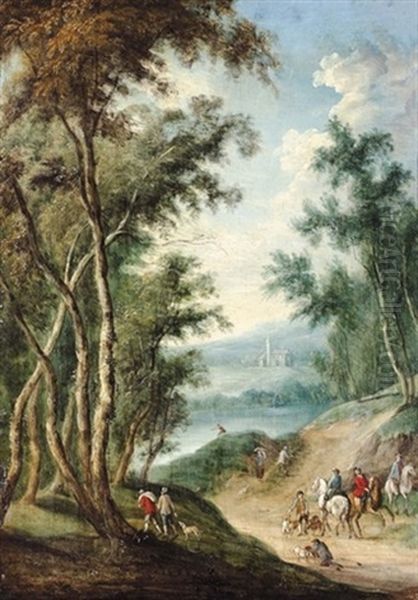 Auf Der Jagd by Jan Brueghel the Elder