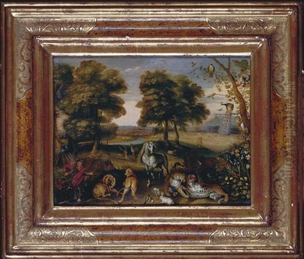 The Creation Oil Painting by Jan Brueghel the Elder