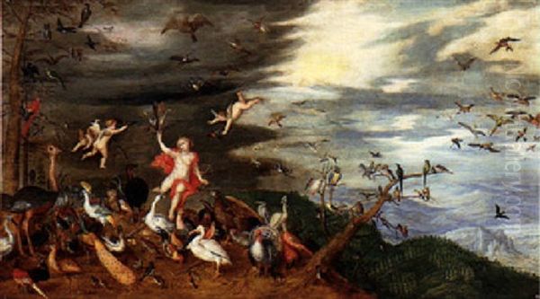 An Allegory Of Air Oil Painting by Jan Brueghel the Elder