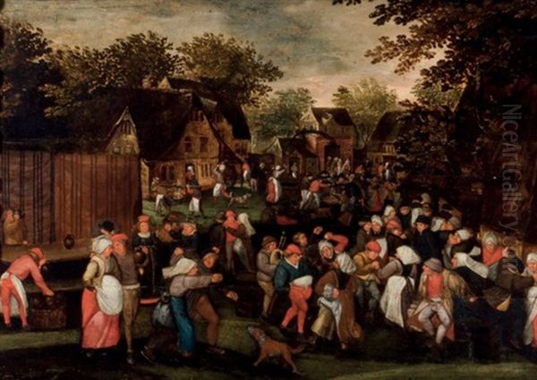 Baile Oil Painting by Pieter Brueghel the Younger