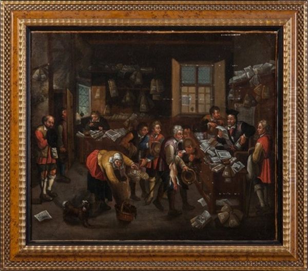 L'avocat De Village Oil Painting by Pieter Brueghel the Younger