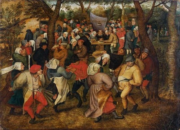 La Danse De Noces En Plein Air by Pieter Brueghel the Younger