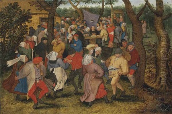 The Wedding Dance Oil Painting by Pieter Brueghel the Younger