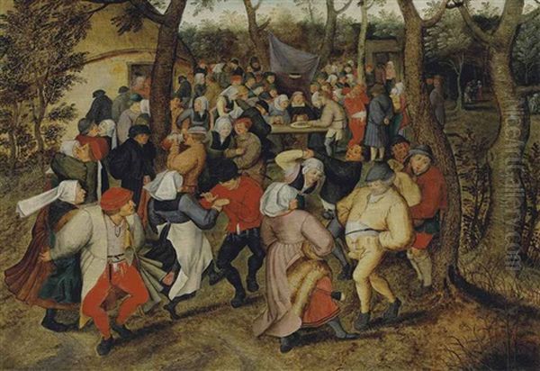 The Wedding Dance Oil Painting by Pieter Brueghel the Younger