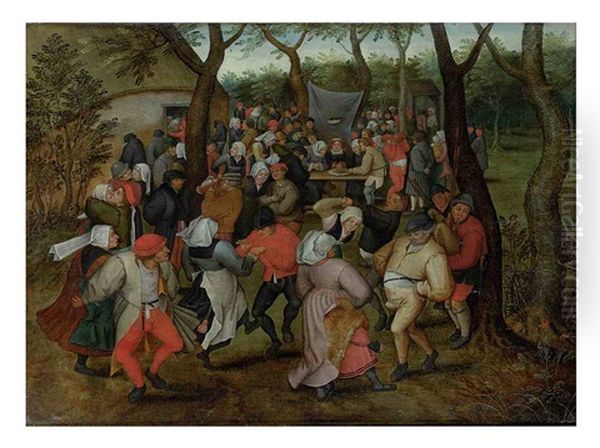 The Wedding Dance Oil Painting by Pieter Brueghel the Younger