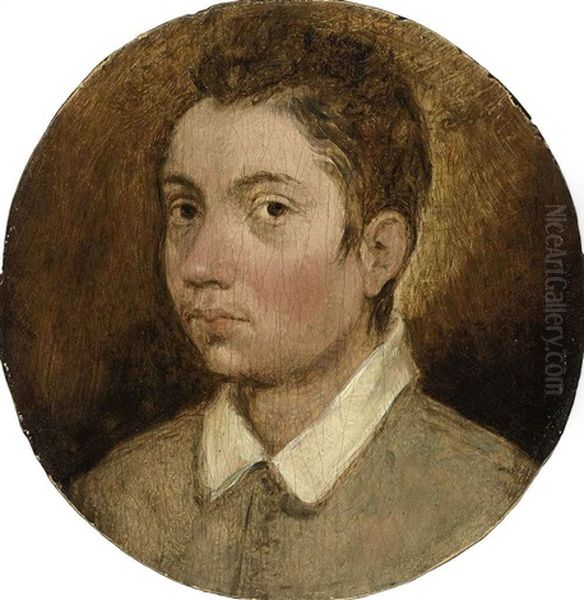 Portrait Of A Young Man Oil Painting by Pieter Brueghel the Younger