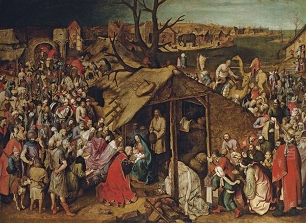 The Adoration Of The Magi by Pieter Brueghel the Younger