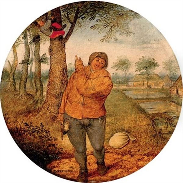 Proverb - The Nest Robber Oil Painting by Pieter Brueghel the Younger