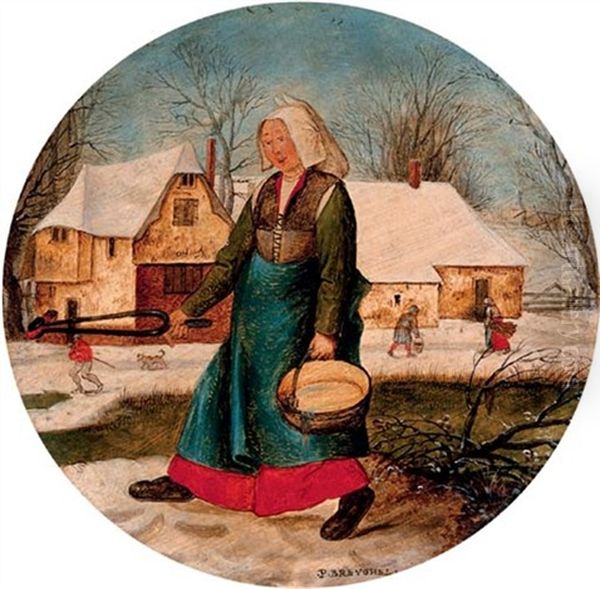 Proverb - The Nest Robber Oil Painting by Pieter Brueghel the Younger