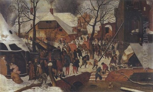 L'adoration Des Mages Oil Painting by Pieter Brueghel the Younger