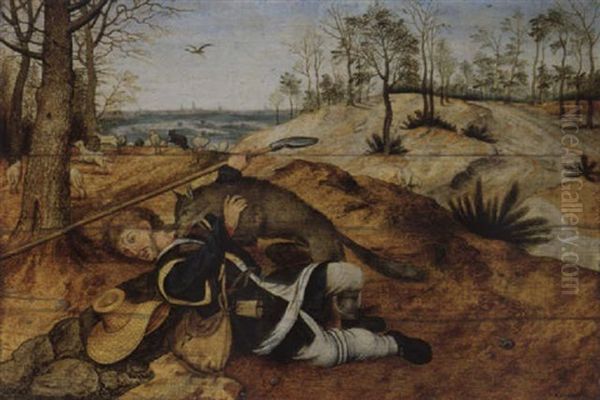 Der Gute Hirte Oil Painting by Pieter Brueghel the Younger