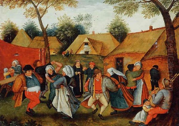 The Wedding Dance Oil Painting by Pieter Brueghel the Younger