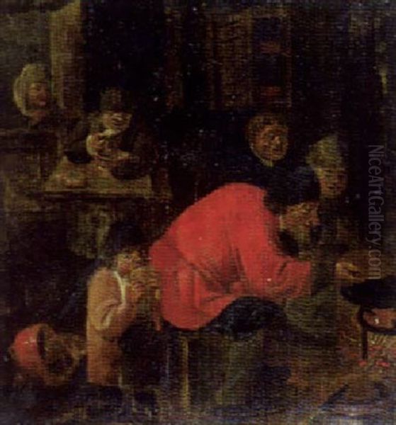 Der Pfannkuchenbacker Oil Painting by Pieter Brueghel the Younger