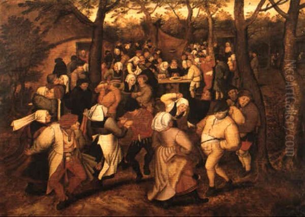 The Wedding Dance Oil Painting by Pieter Brueghel the Younger