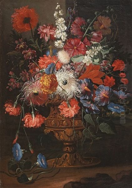 Flower Still Life Oil Painting by Abraham Brueghel